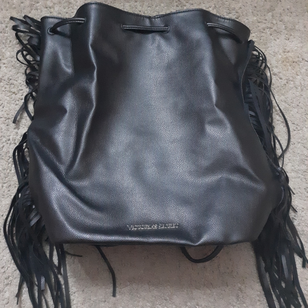 Victoria secret leather bag